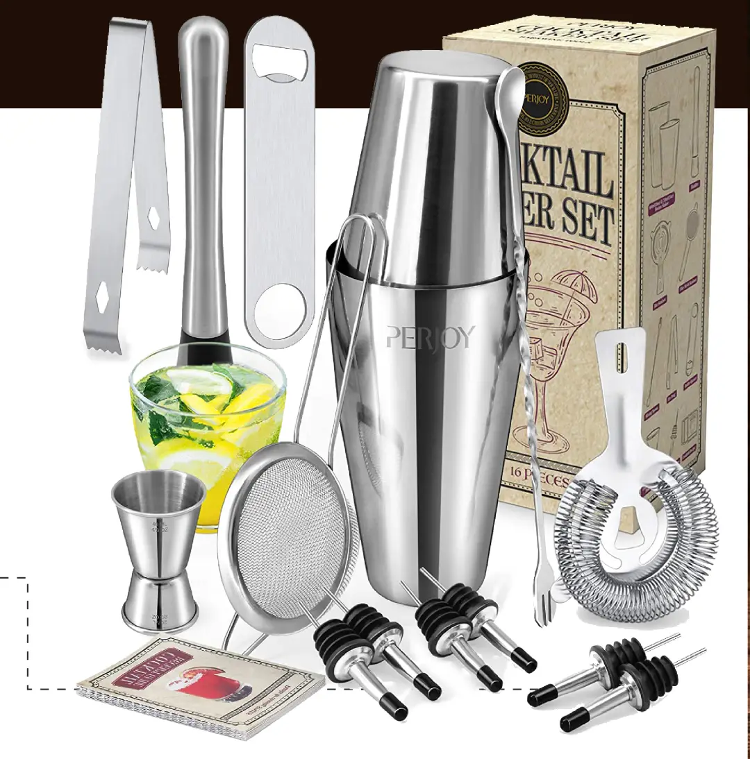 kit de 16 piezas bartenders