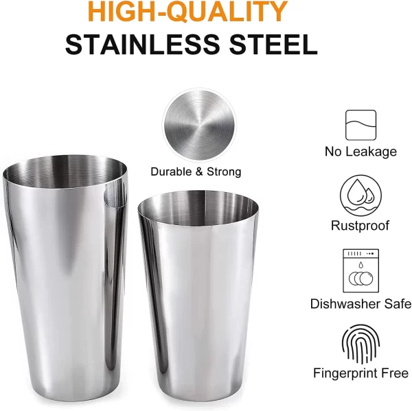 kit profesional de coctelería 15 piezas | kit bartender TAIL15