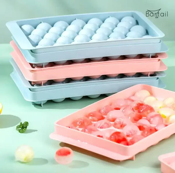 Bandeja para hacer circulos de hielo, molde para Hacer bolas
