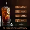 cuchara mezcladora para bartenders