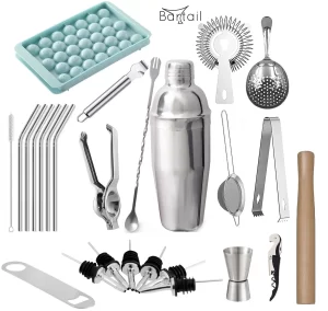 kit de coctelería 26 piezas