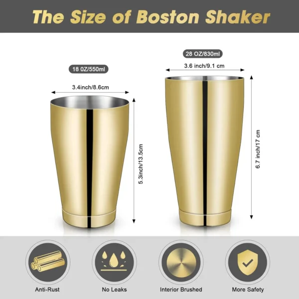 kit coctelera boston
