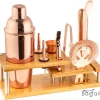 kit de coctelería rosado